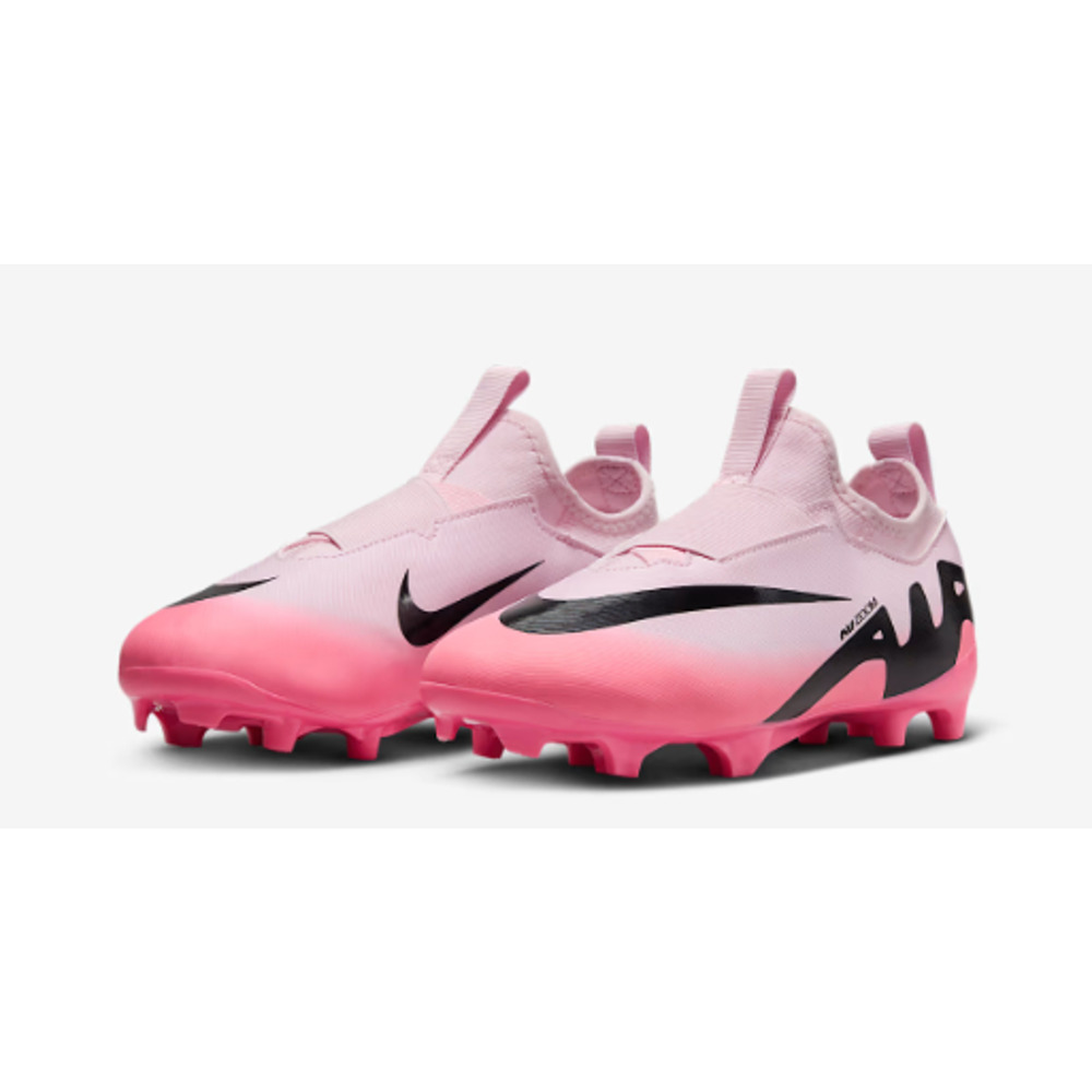 Nike Kids Mercurial Vapor 15 Academy Soccer Cleats Size 12C Pink Black NWOB